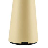 Cannes bærbar bordlampe, oat yellow