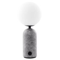 Torrano portabel bordslampa, grey marble