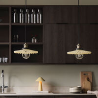 Cobbler pendel 25 cm, creme