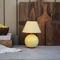 Iris 16 bærbar bordlampe, butter