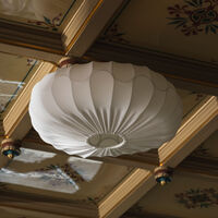 Bladverk 50 plafond, hvid