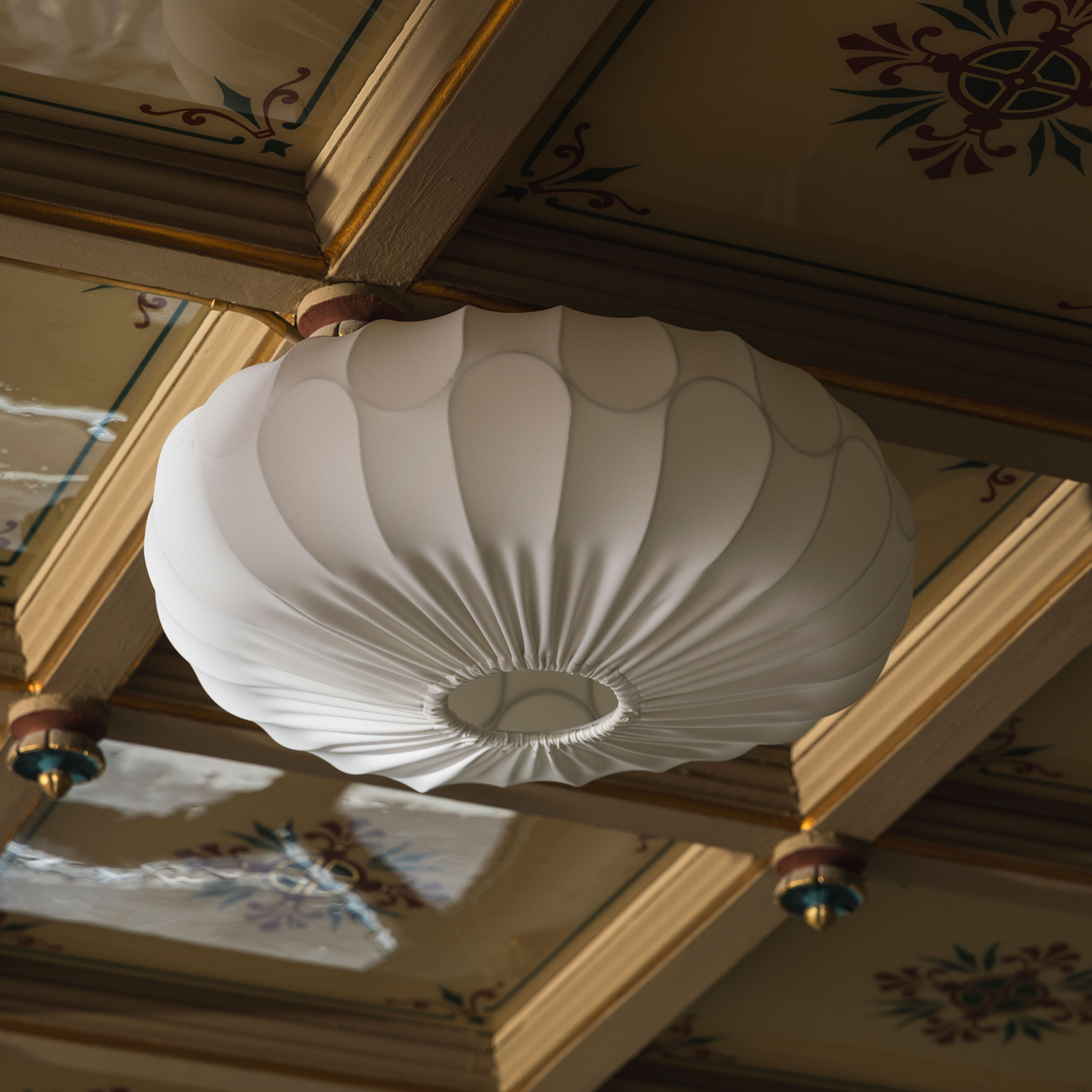 Bladverk 50 plafond, hvid