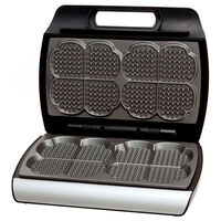 Elegance 910 dubbelt våffeljärn, keramiskt