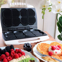 Classic 905.2 dobbelt vaffeljern, keramisk