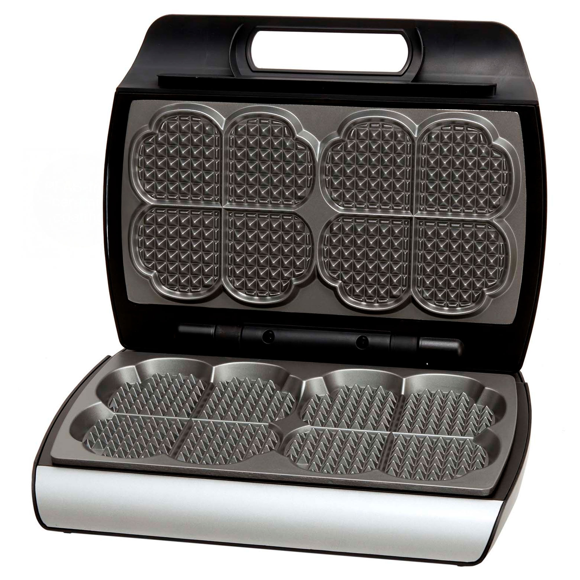 Åviken Elegance 910.2 dobbelt vaffeljern med keramisk non-stick overflade og rustfrit stålkabinet