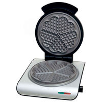 907.2 Våffeljärn keramiskt, silver