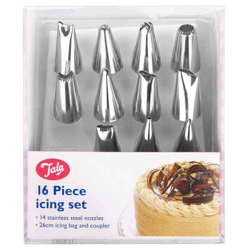 Koristelusetti 16 osaa (14 tyllaa)