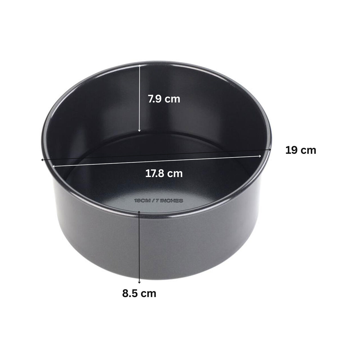Performance bakeform med løs bunn 18 cm