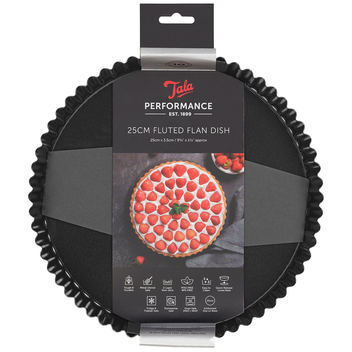 Performance pajform med lös botten 25 cm