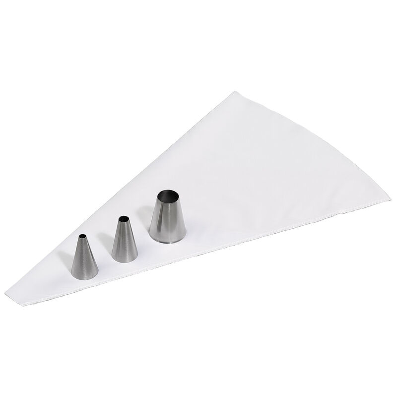 Spritsset med 3 öppna tyllar och spritspåse