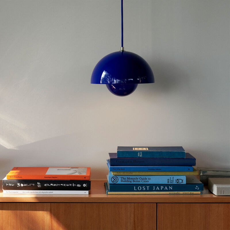 &Tradition Flowerpot VP1 riippuvalaisin 23 cm, cobalt blue