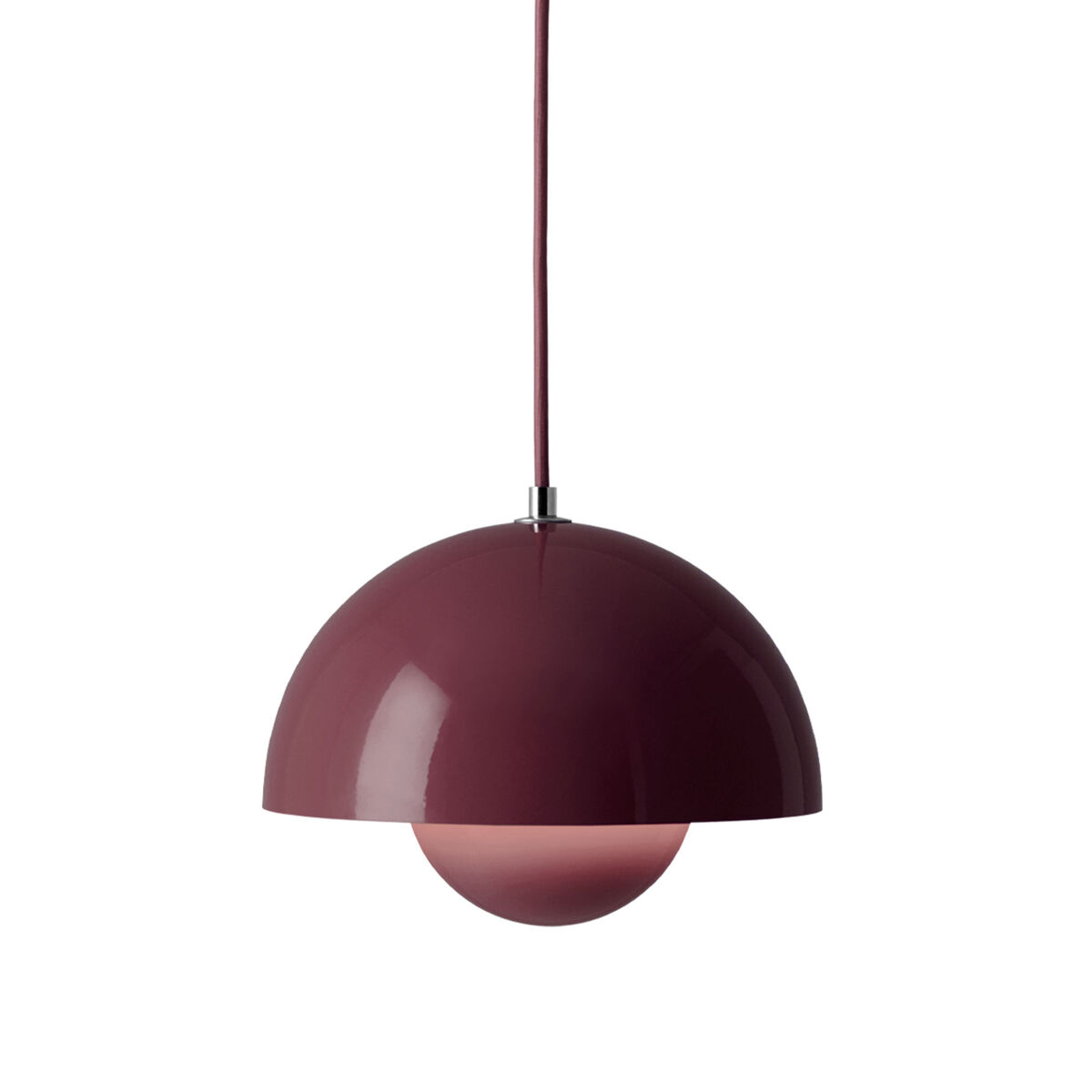 &Tradition Flowerpot VP1 pendel Ø23 cm, dark plum
