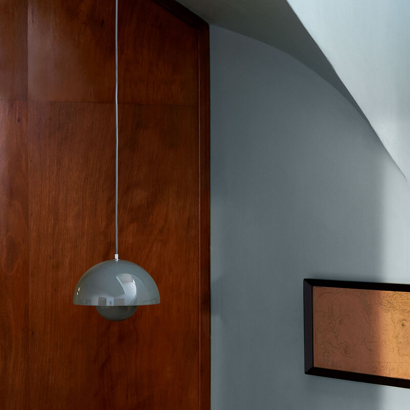 &Tradition Flowerpot VP1 riippuvalaisin 23 cm, stone blue