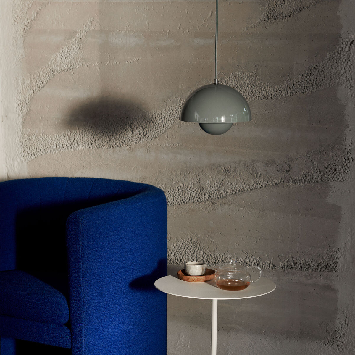 &Tradition Flowerpot VP1 pendel Ø23 cm, stone blue