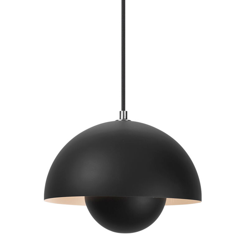 &Tradition Flowerpot VP1 riippuvalaisin 23 cm, mattamusta