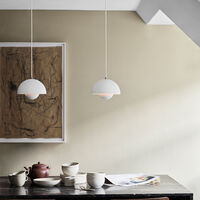 &Tradition Flowerpot VP1 riippuvalaisin 23 cm, mattavalkoinen