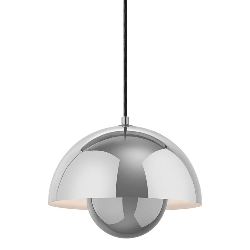 &Tradition Flowerpot VP1 riippuvalaisin 23 cm, chrome