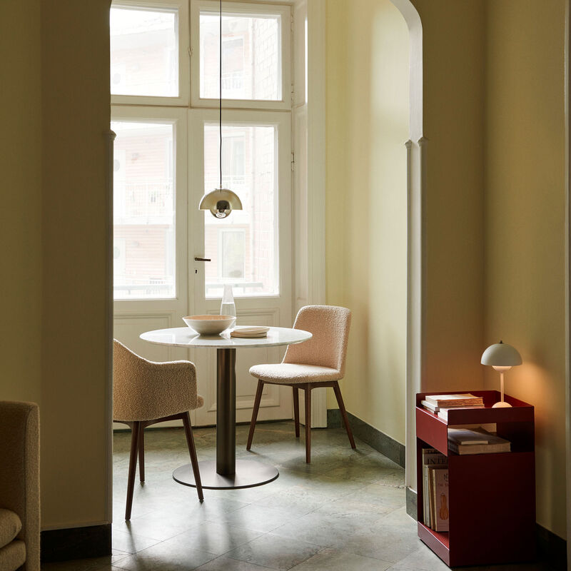 &Tradition Flowerpot VP1 riippuvalaisin 23 cm, chrome