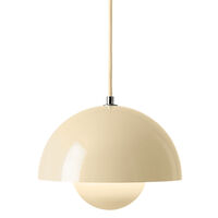 &Tradition Flowerpot VP1 riippuvalaisin 23 cm, ivory