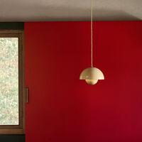 &Tradition Flowerpot VP1 riippuvalaisin 23 cm, ivory