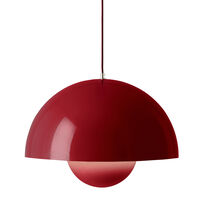 &Tradition Flowerpot VP2 pendel Ø50 cm, vermilion red