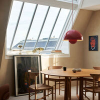 &Tradition Flowerpot VP2 pendel Ø50 cm, vermilion red