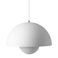 &Tradition Flowerpot VP2 pendel Ø50 cm, mat hvid