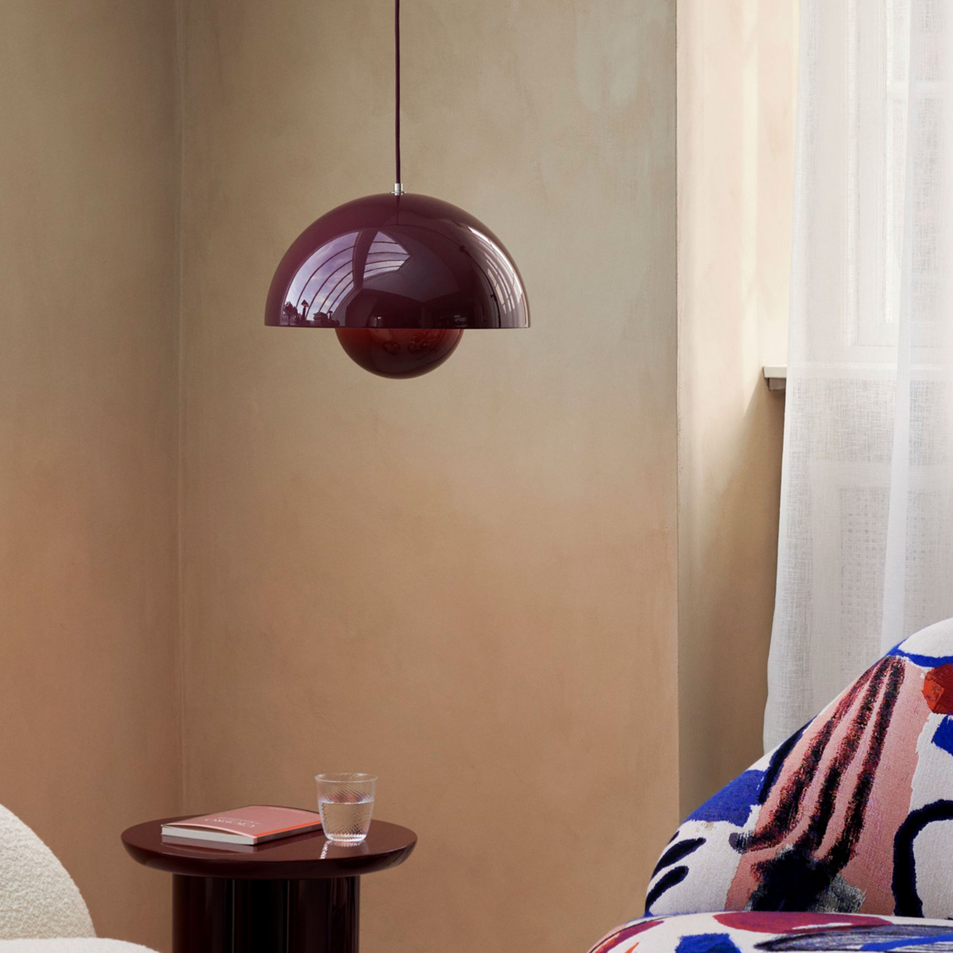 &Tradition Flowerpot VP7 pendel Ø37 cm, dark plum