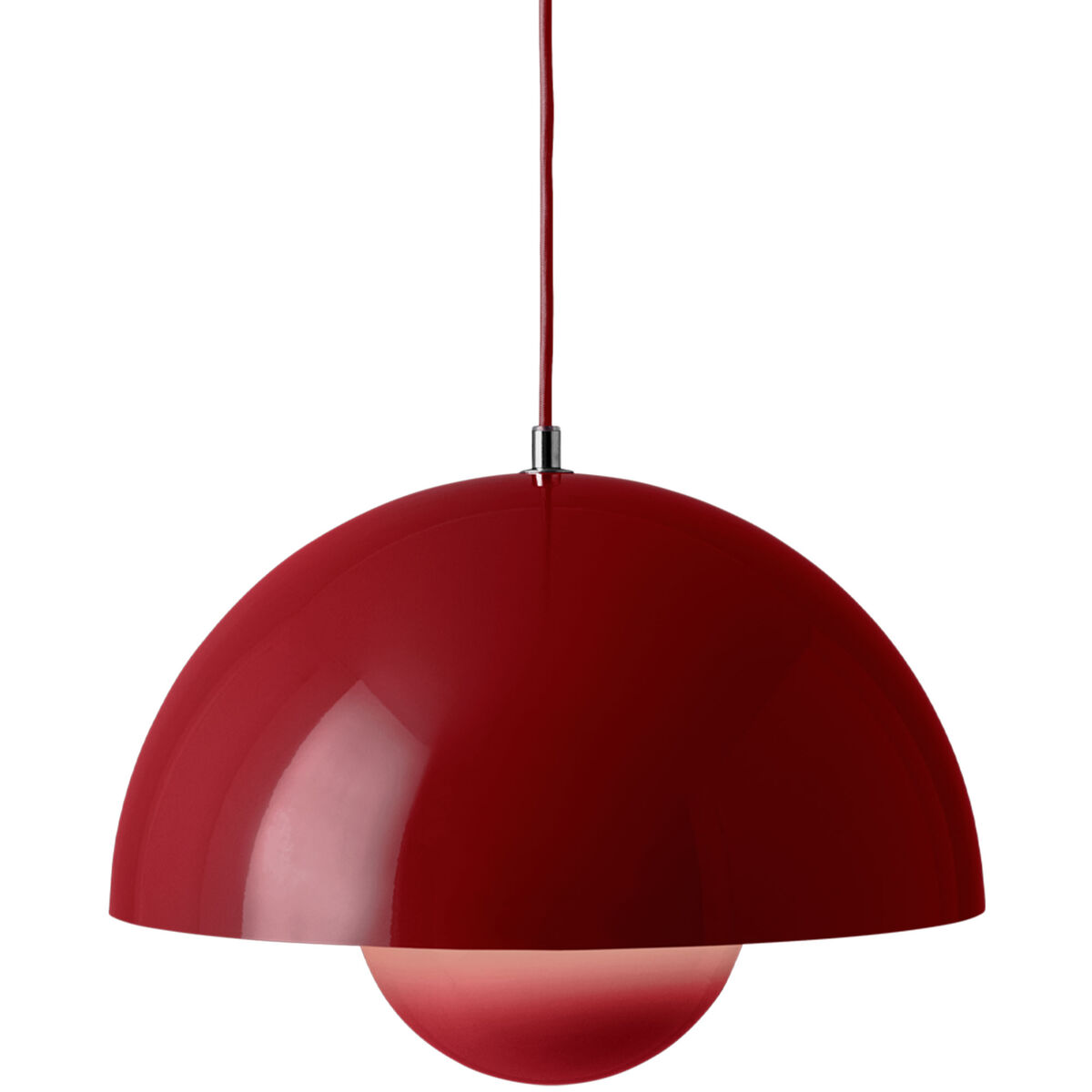 &Tradition Flowerpot VP7 Ø37 cm, vermilion red