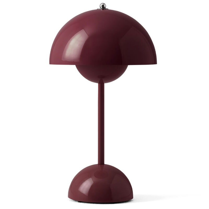&Tradition Flowerpot VP9 bærbar lampe, dark plum