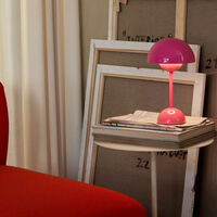 &Tradition Flowerpot VP9 bærbar lampe, tangy pink