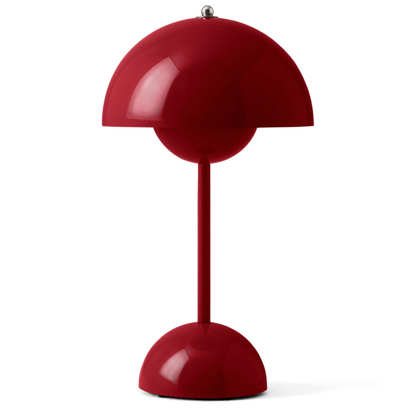 &Tradition Flowerpot VP9 bærbar lampe, vermilion red