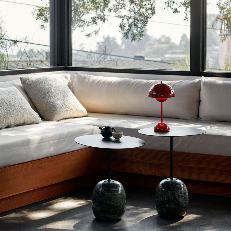 &Tradition Flowerpot VP9 bærbar lampe, vermilion red