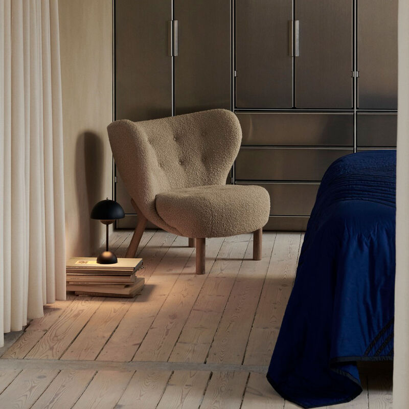 &Tradition Flowerpot VP9 bærbar lampe, mat sort