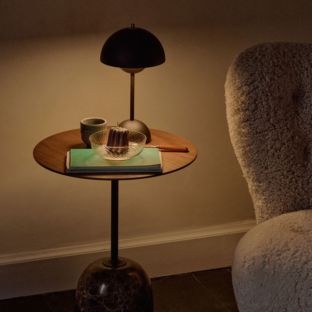 &Tradition Flowerpot VP9 bærbar lampe, mat sort