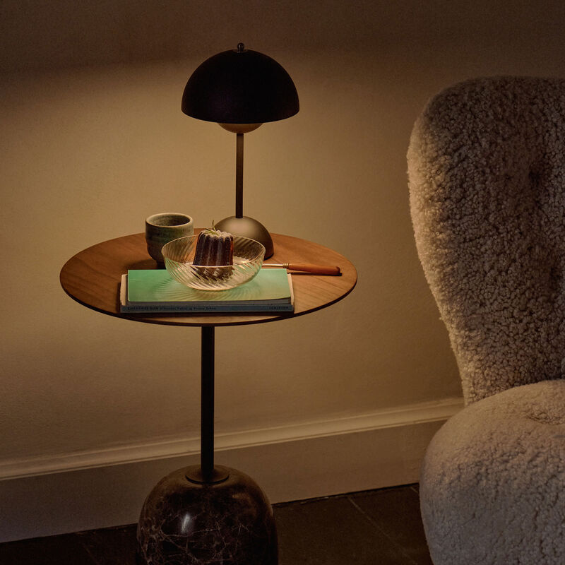 &Tradition Flowerpot VP9 bærbar lampe, mat sort