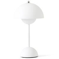 &Tradition Flowerpot VP9 bærbar lampe, mat hvid
