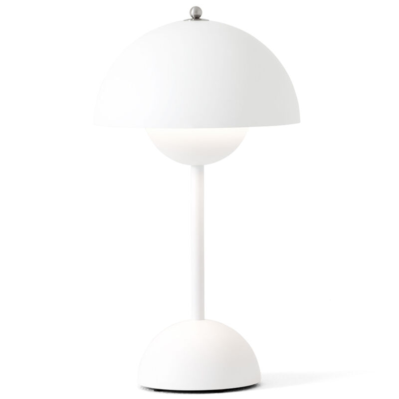 &Tradition Flowerpot VP9 bærbar lampe, mat hvid