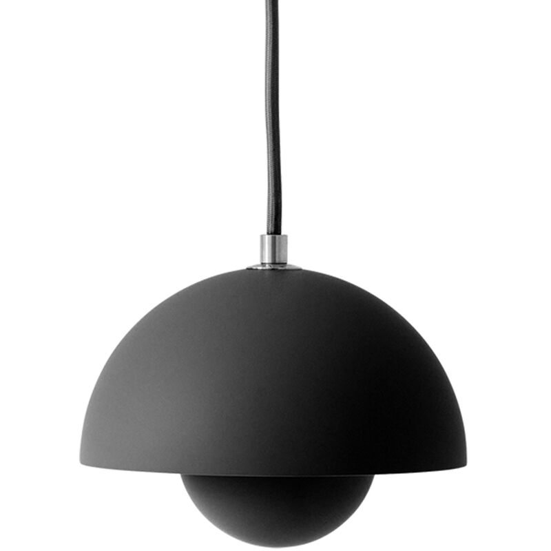 &Tradition Flowerpot VP10 riippuvalaisin 16 cm, mattamusta