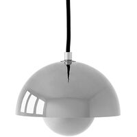 &Tradition Flowerpot VP10 riippuvalaisin 16 cm, chrome