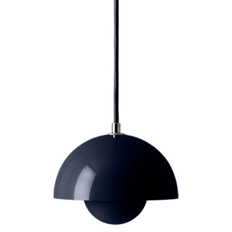 &Tradition Flowerpot VP10 riippuvalaisin 16 cm, steel blue