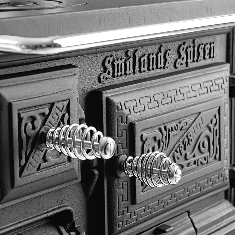 Smålandsspisen 28 vedspis toppanslutning