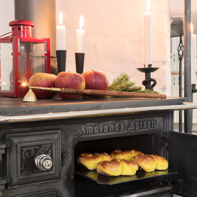 Smålandsspisen 28 brændekomfur, bagudgang