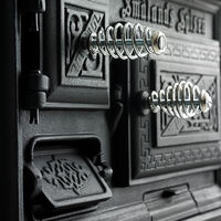 Smålandsspisen 28 brændekomfur, bagudgang