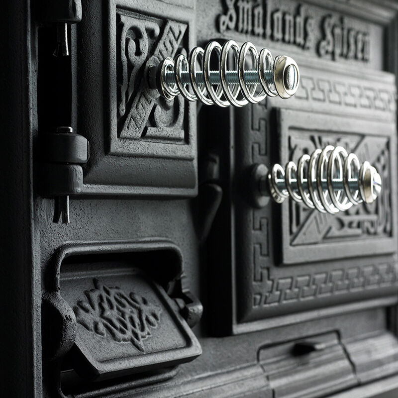 Smålandsspisen 28 brændekomfur, bagudgang