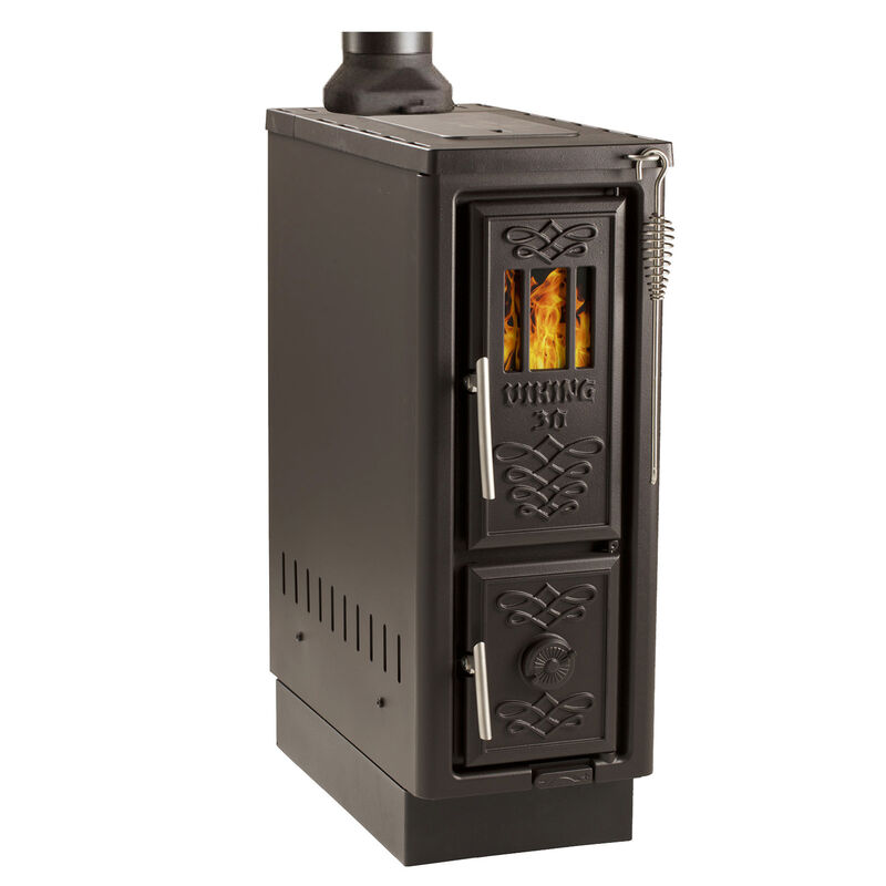 Viking 30 vedspis toppanslutning