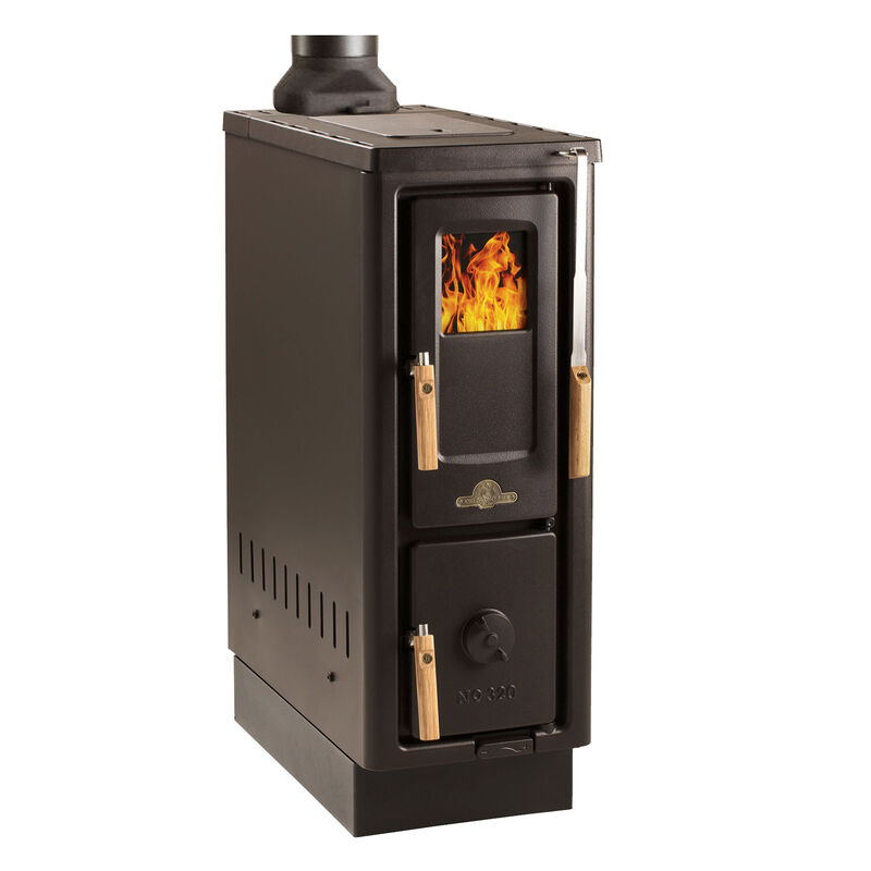 JD 320 vedkomfyr, topputtak