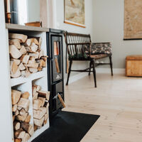 JD 320 vedkomfyr, topputtak