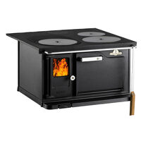 JD 227 vedkomfyr med kokeplater