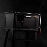 JD 227 vedkomfyr med kokeplater